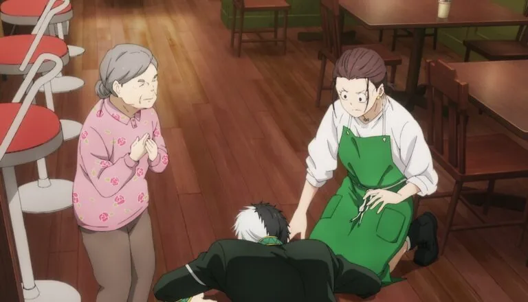 Момент из 12 серии 1 сезона